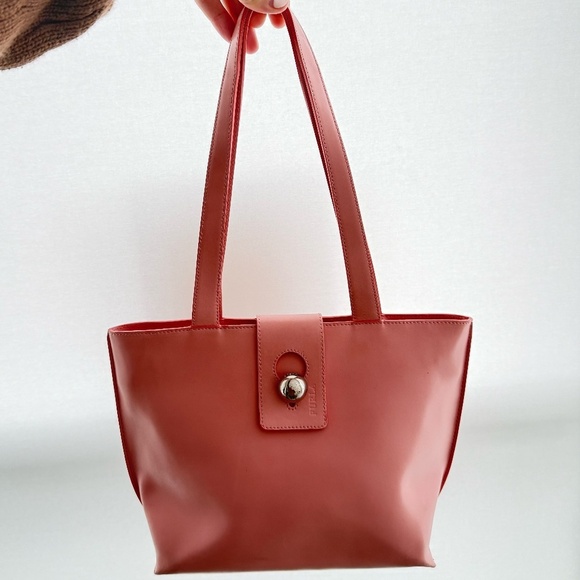 Furla Handbags - Furla Coral Pink Handbag